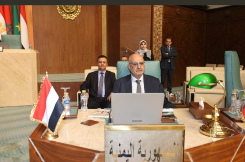 اليمن يشارك في اليوم العالمي للتضامن مع الشعب الفلسطيني بالجامعة العربية